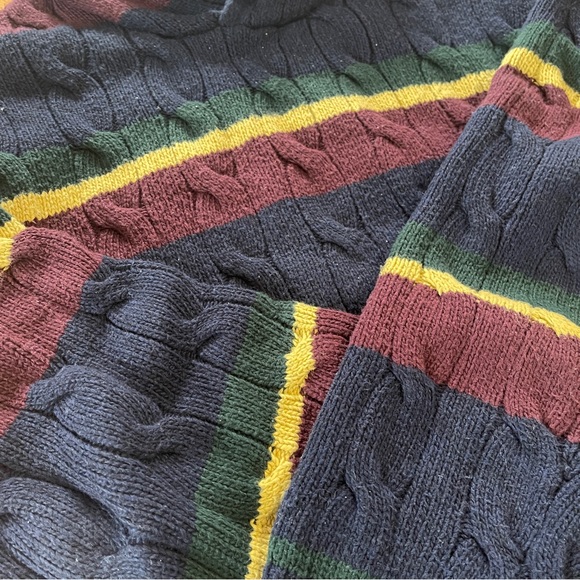 Polo Ralph Lauren Cable Knit Hooded Sweater - Picture 2 of 3